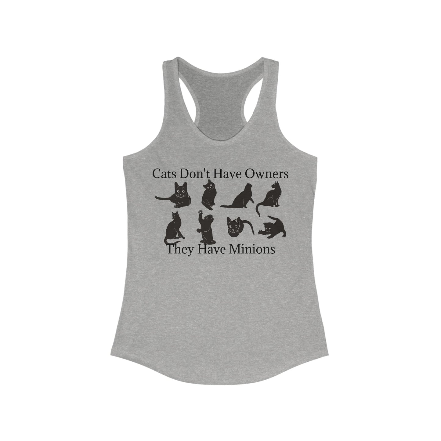 Cat Minions Women's Racerback Tank