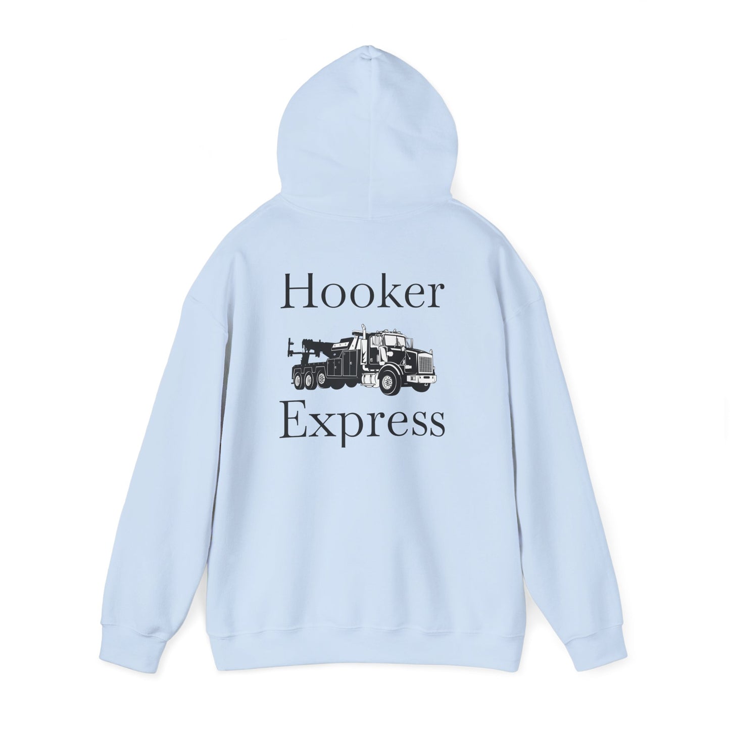 H**ker Express Heavy Tow Truck Unisex Hoodie