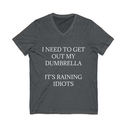 Dumbrella Unisex Short Sleeve V-Neck Tee