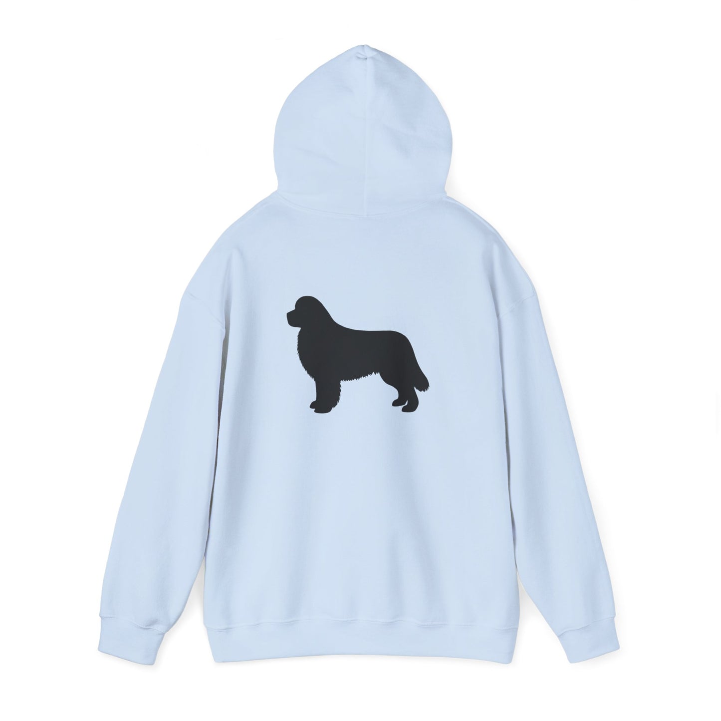 Newfie Silhouette Unisex Hoodie