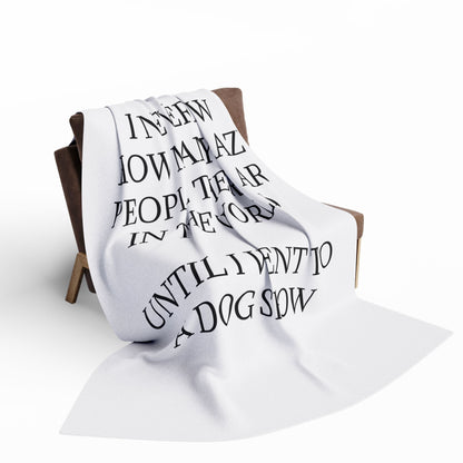 Never Knew Arctic Fleece Blanket