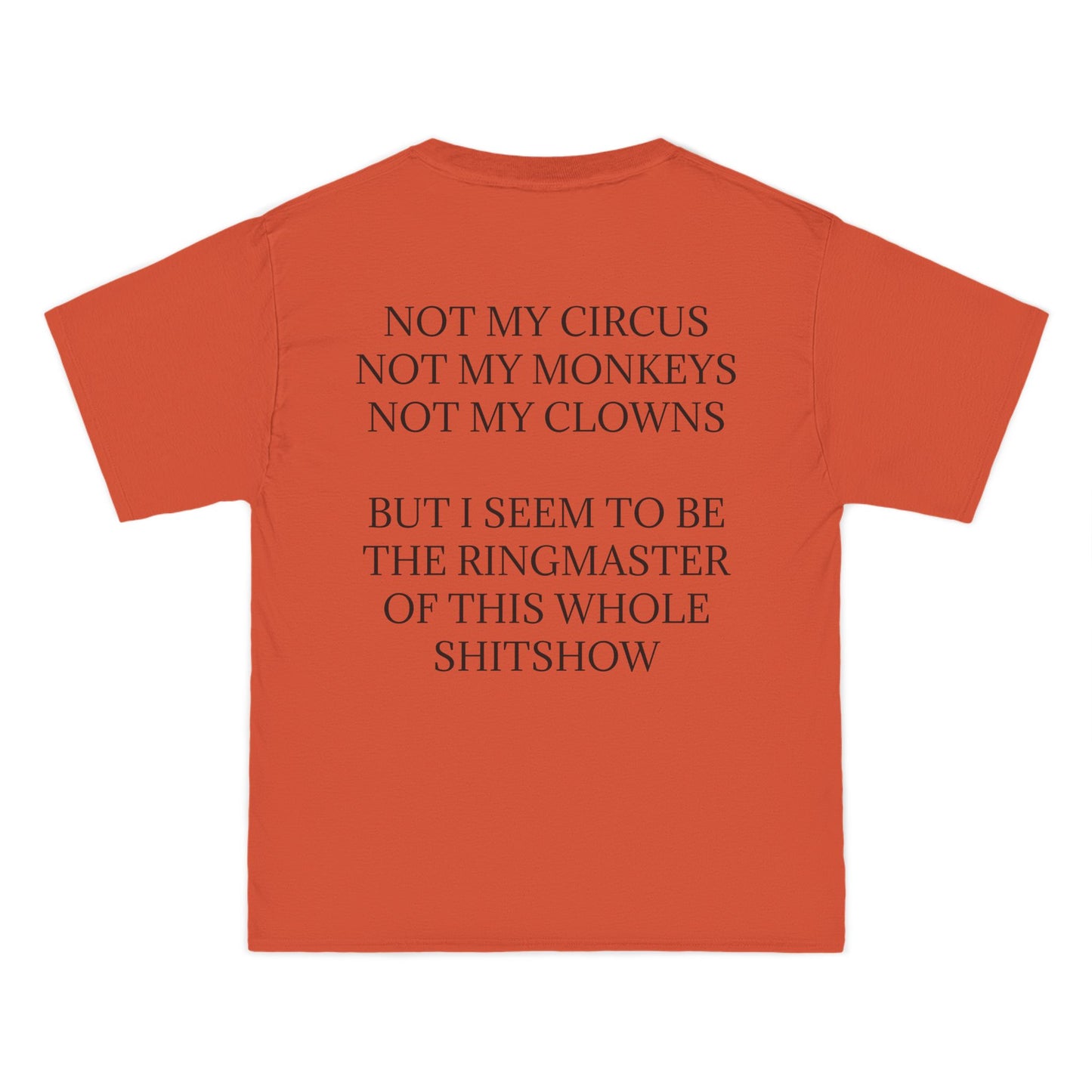 Ringmaster Men's Short-Sleeve Crewneck Tee