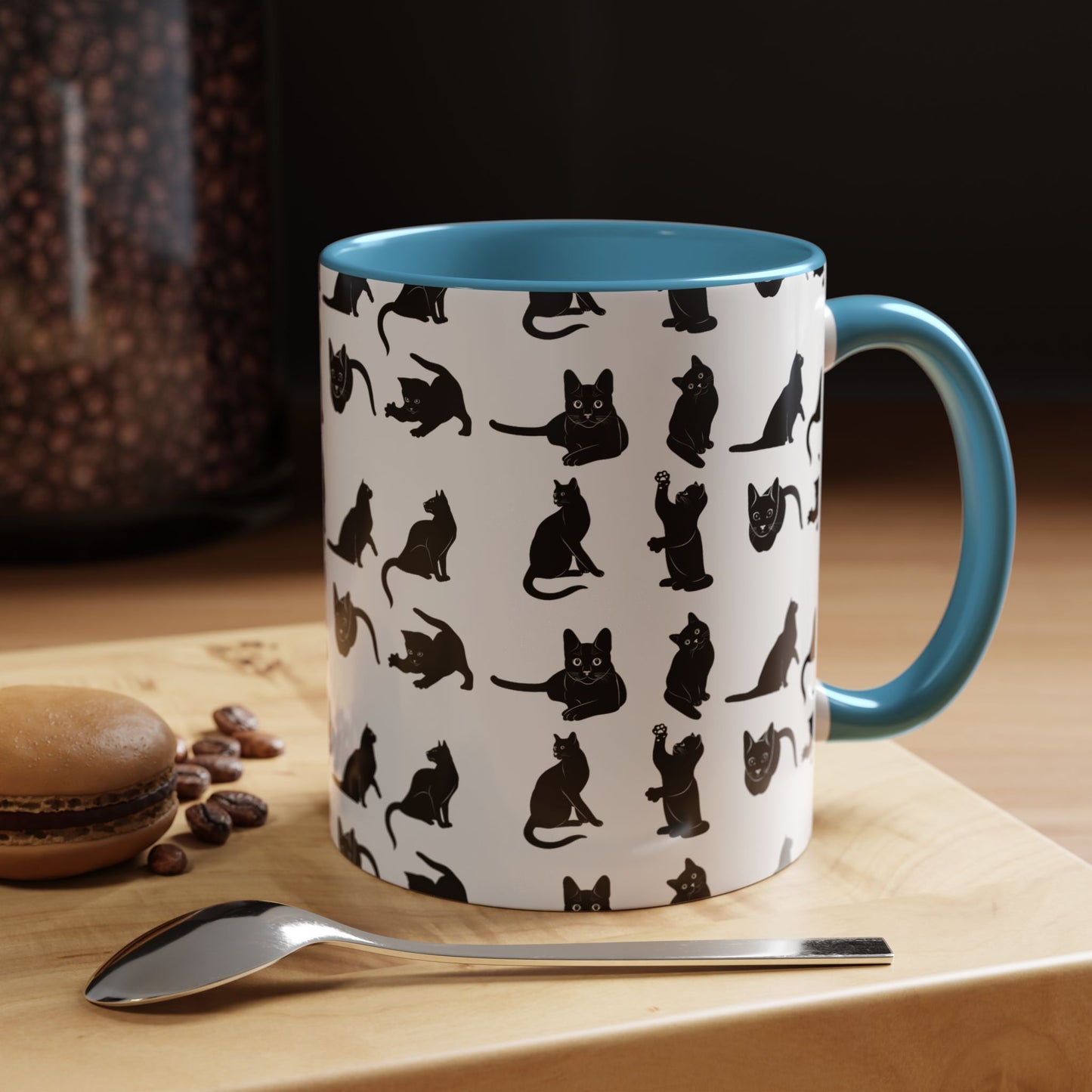 Cats 2-Tone Coffee Mug