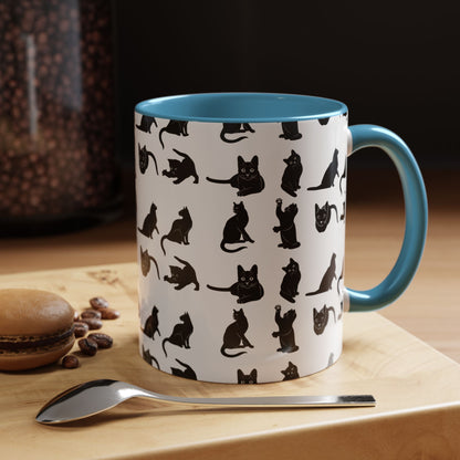 Cats 2-Tone Coffee Mug