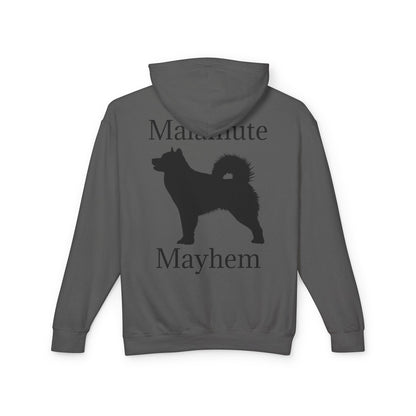 Malamute Mayhem Unisex Lightweight Hoodie