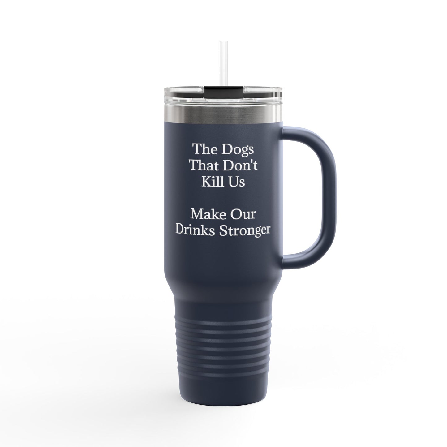 Drinks Stronger Insulated Travel Mug
