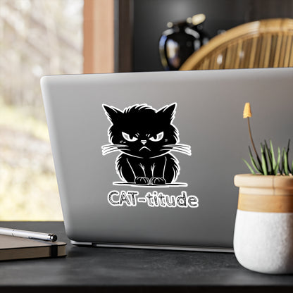 CAT-titude Vinyl Decal