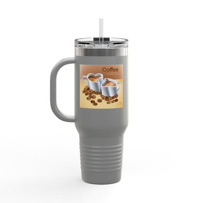 Coffee With Love Insulated Travel Mug
