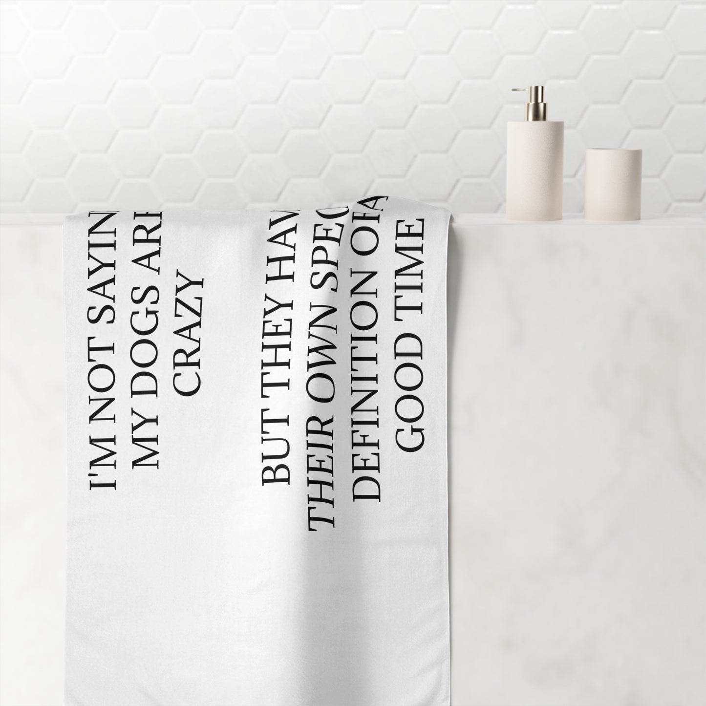 Special Definition Mink-Cotton  Beach Towel