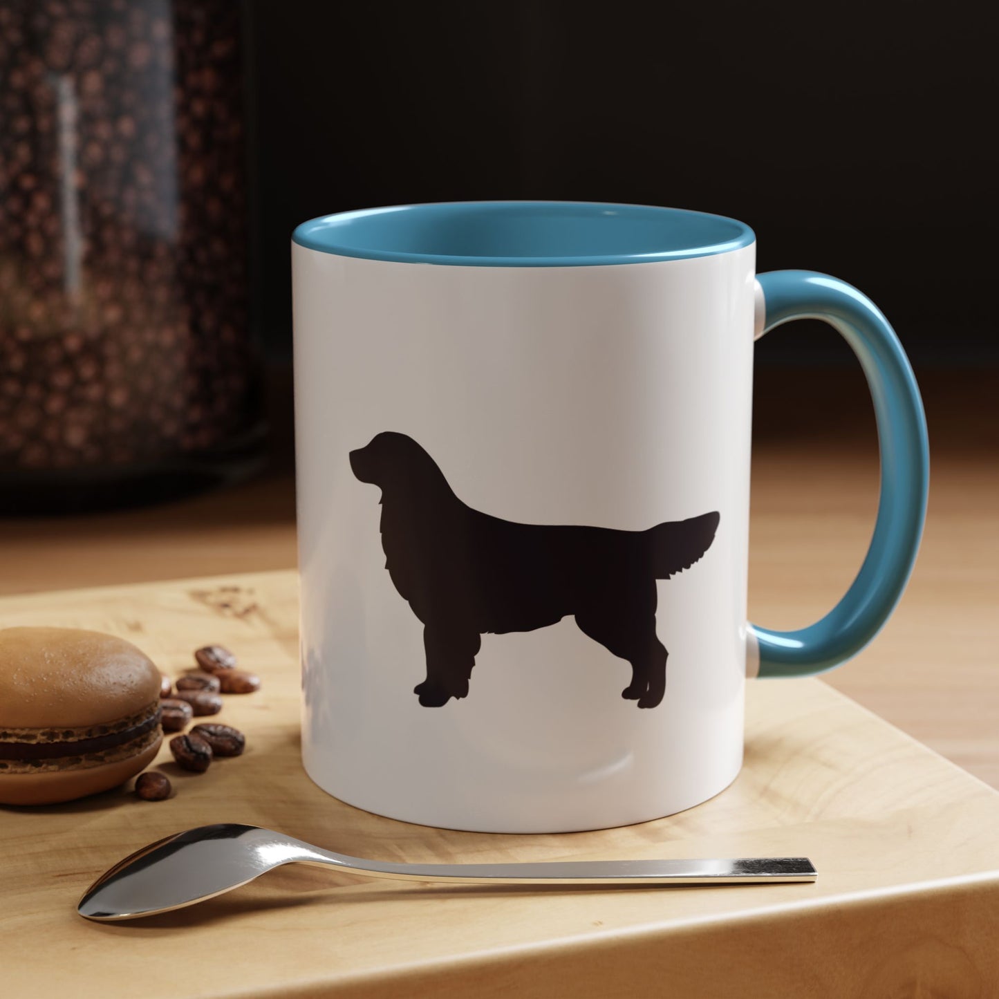 Golden Silhouette 2-Tone Coffee Mug