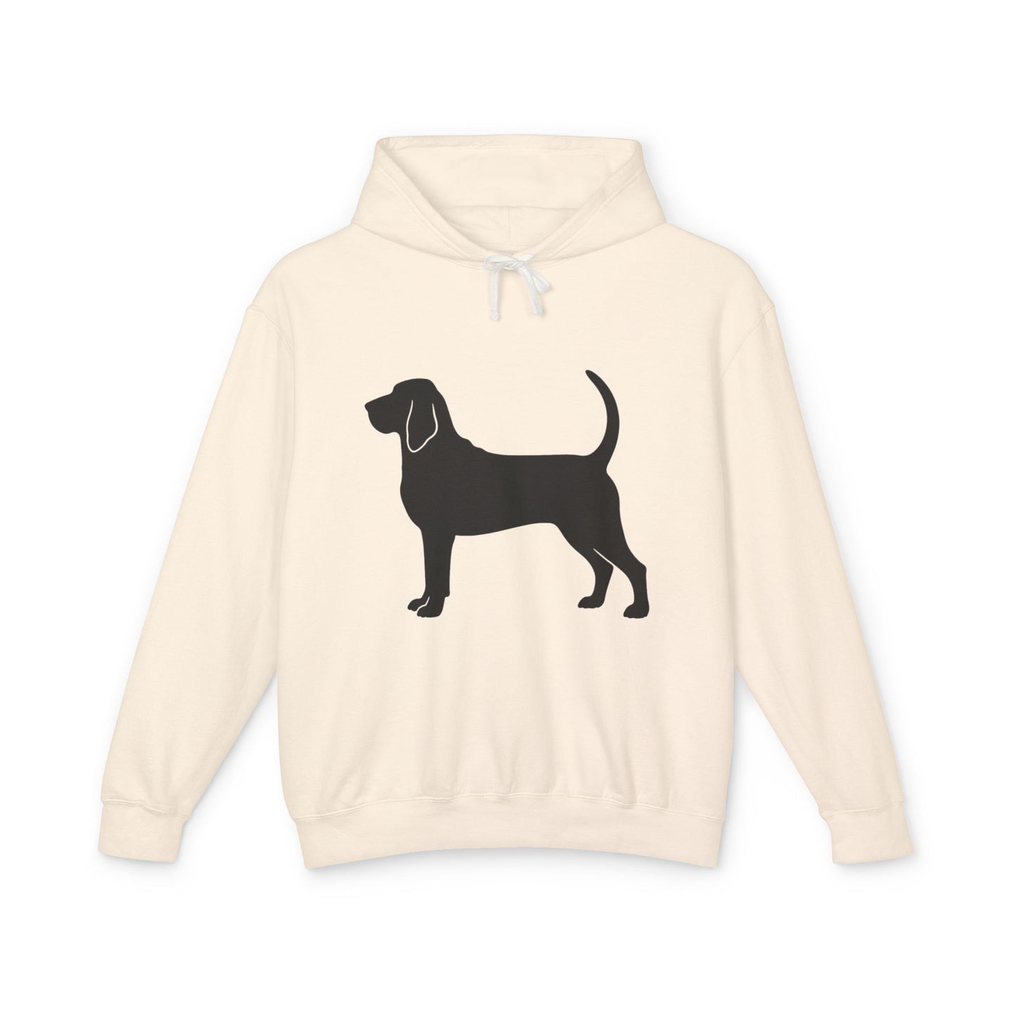 Bloodhound Silhouette Unisex Lightweight Hoodie