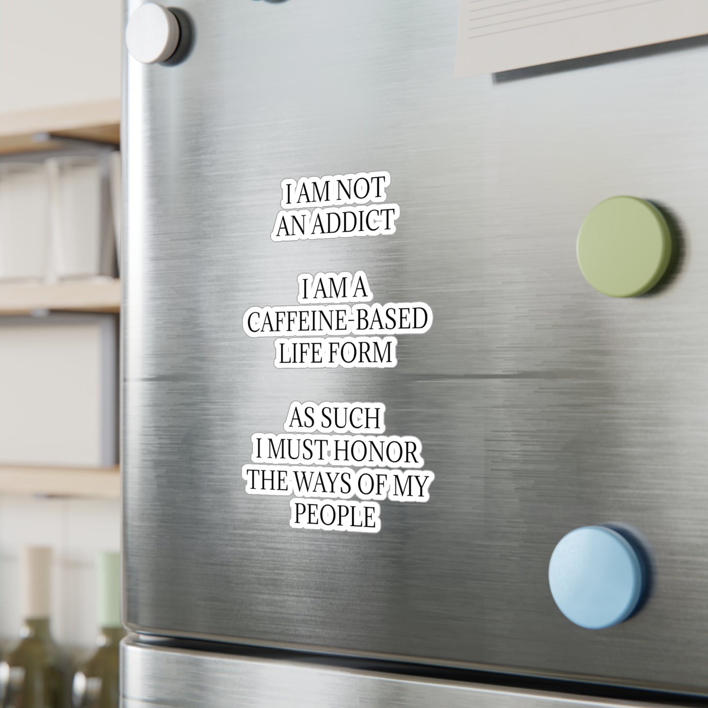 Not An Addict Vinyl Decal