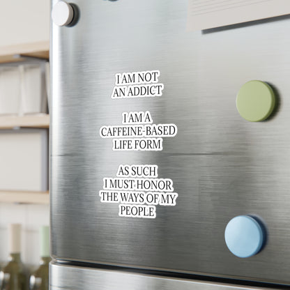 Not An Addict Vinyl Decal