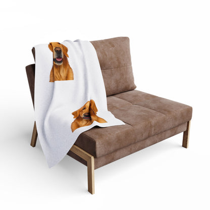 Golden Head Arctic Fleece Blanket