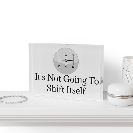 Shift Itself Acrylic Photo Block