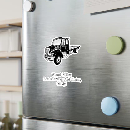 Wizard Of Tow Vinyl Decal