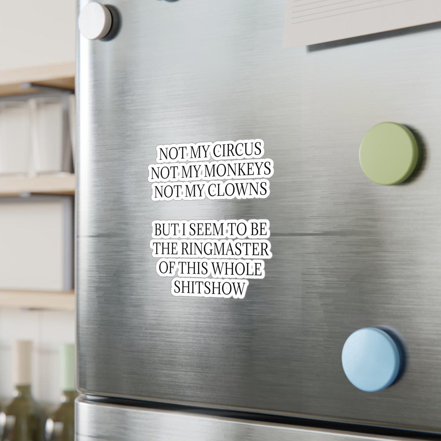 Ringmaster Vinyl Decal