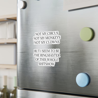 Ringmaster Vinyl Decal