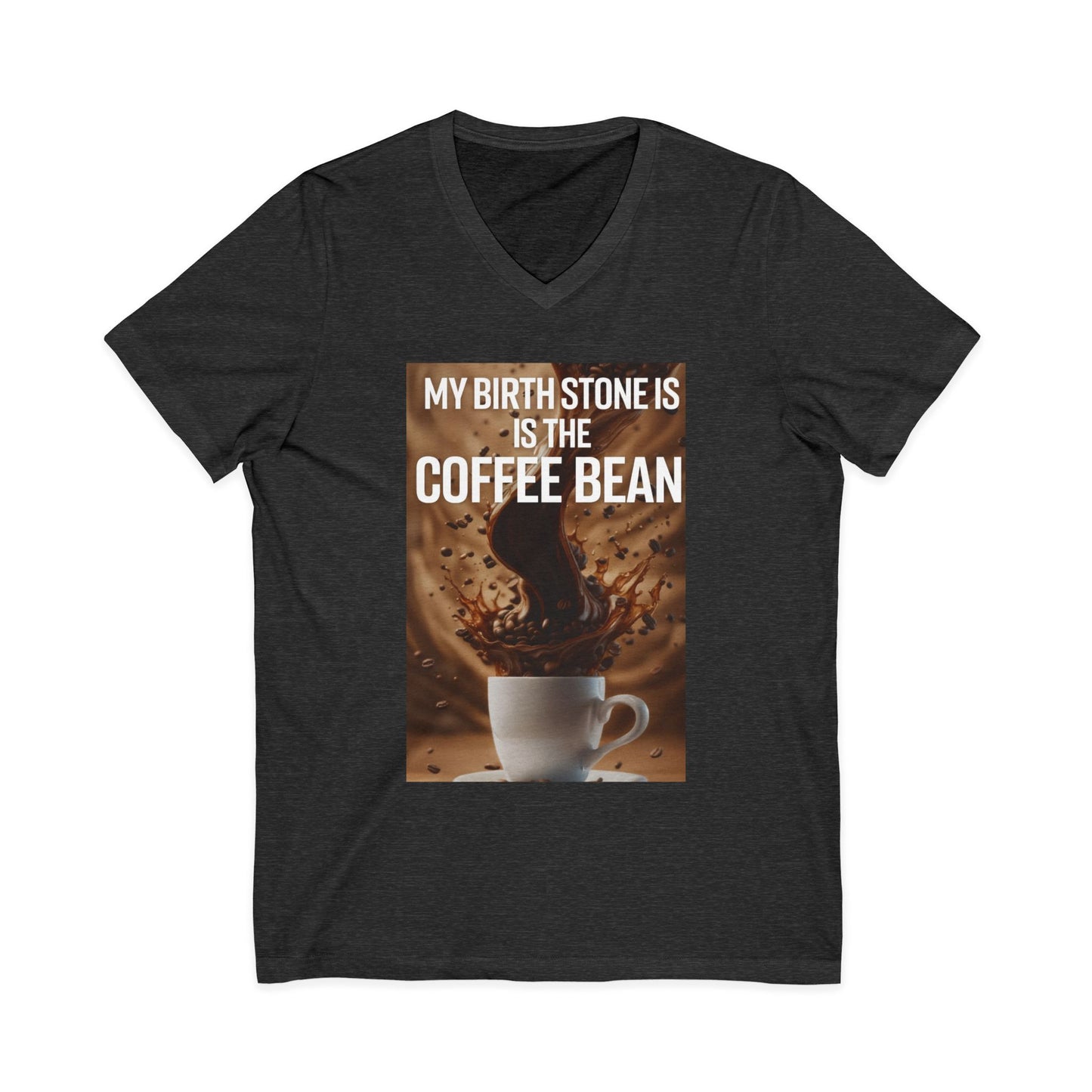 Birth Stone Unisex Short Sleeve V-Neck Tee