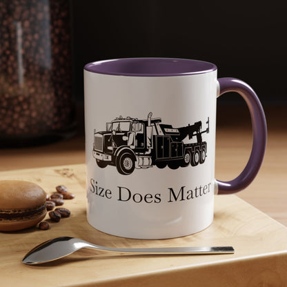 Size Does Matter 2-Tone Coffee Mug