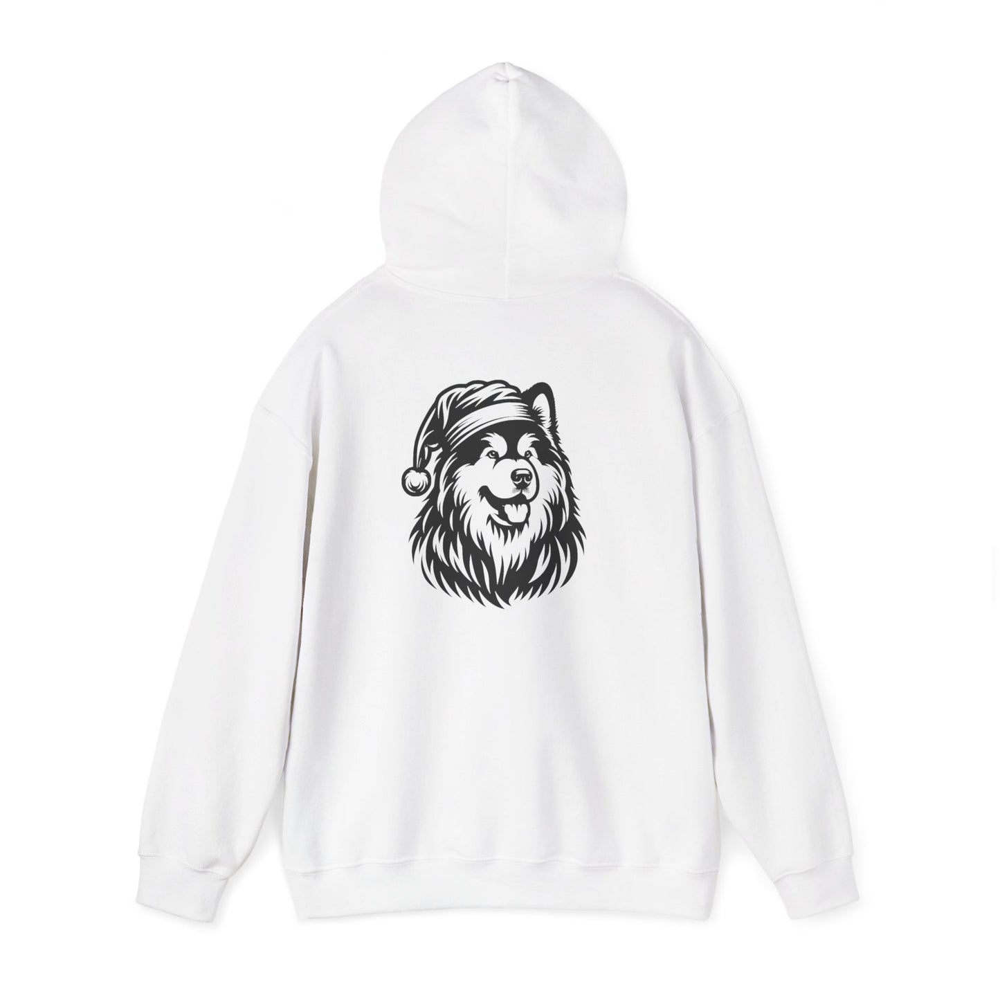 Santa Paws Malamute Unisex Hoodie