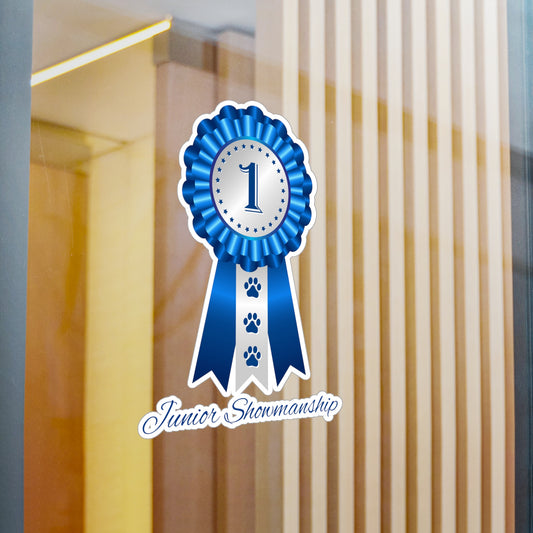 Junior Showmanship Vinyl Decal