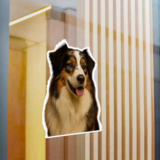 Aussie Head Vinyl Decal