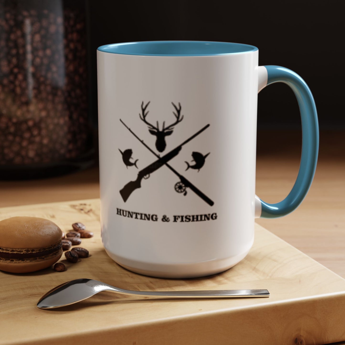 Hunting/Fishing 2-Tone Coffee Mug