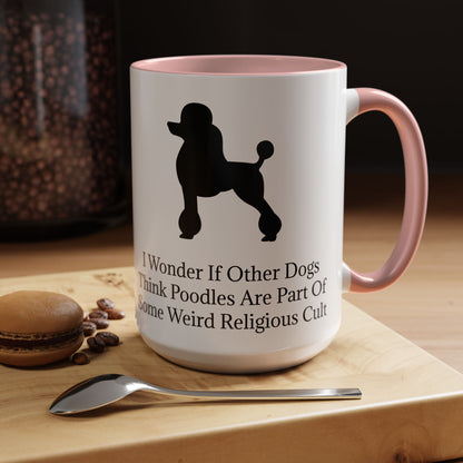 I Wonder 2-Tone Coffee Mug