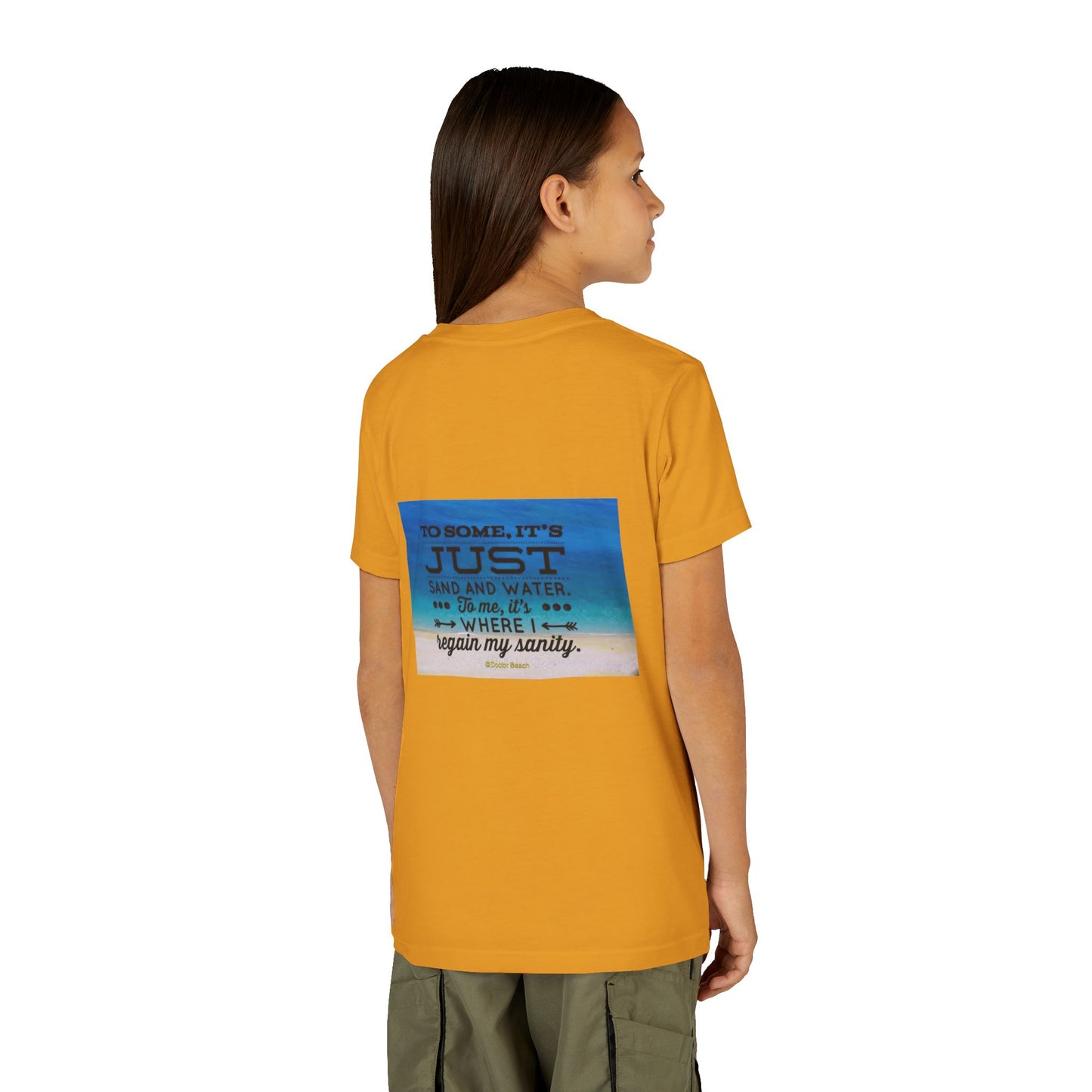 Dr. Beach Youth Unisex Short Sleeve Crewneck Tee