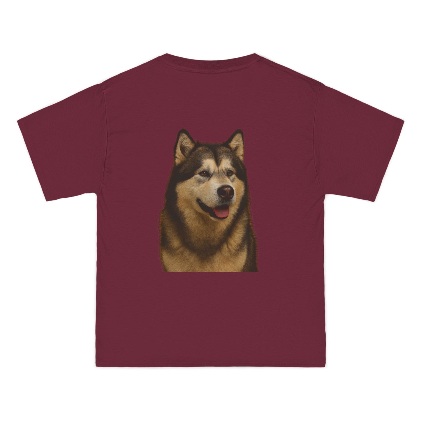 Malamute Head Men's Short-Sleeve Crewneck Tee