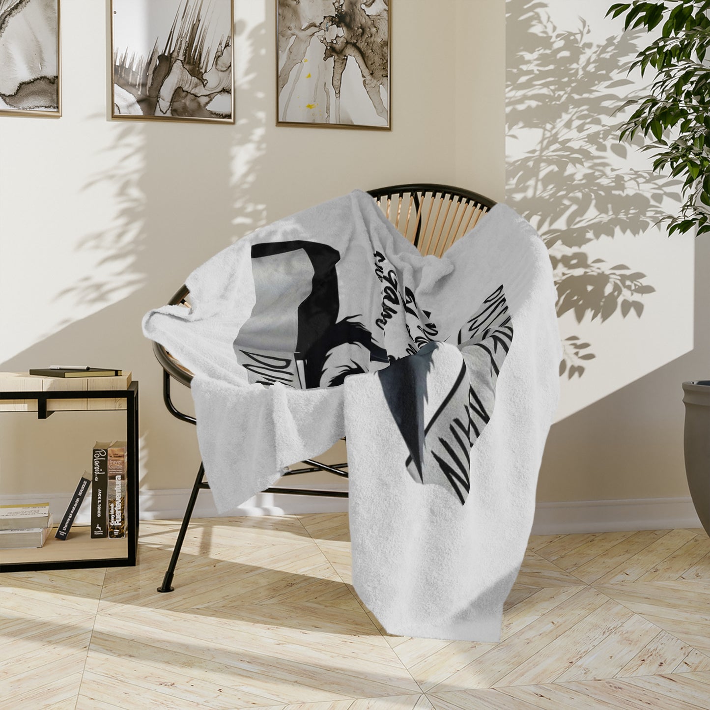 Duct, Duct, Tape Velveteen Microfiber Blanket