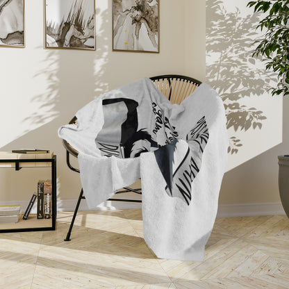 Duct, Duct, Tape Velveteen Microfiber Blanket