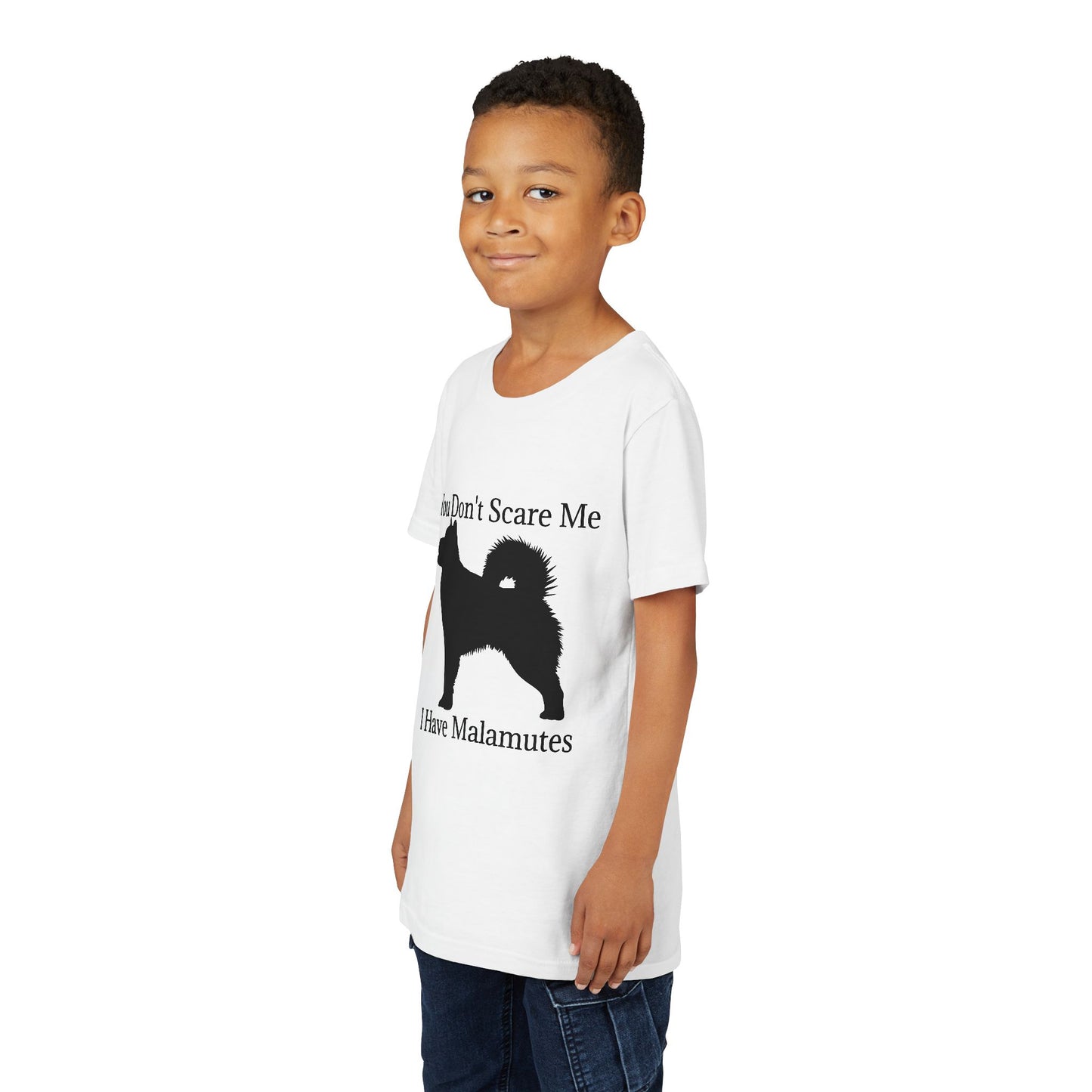 You Don't Scare Me Youth Unisex Short Sleeve Crewneck Tee