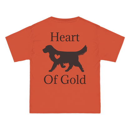 Heart Of Gold Men's Short-Sleeve Crewneck Tee