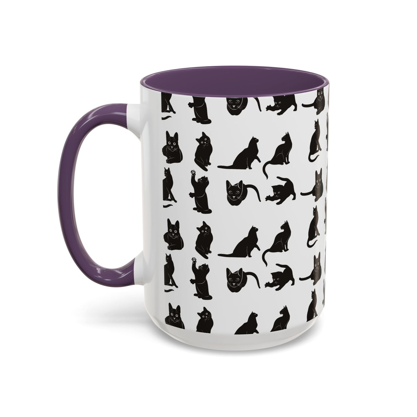 Cats 2-Tone Coffee Mug