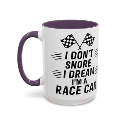 I Don't Snore 2-Tone Coffee Mug