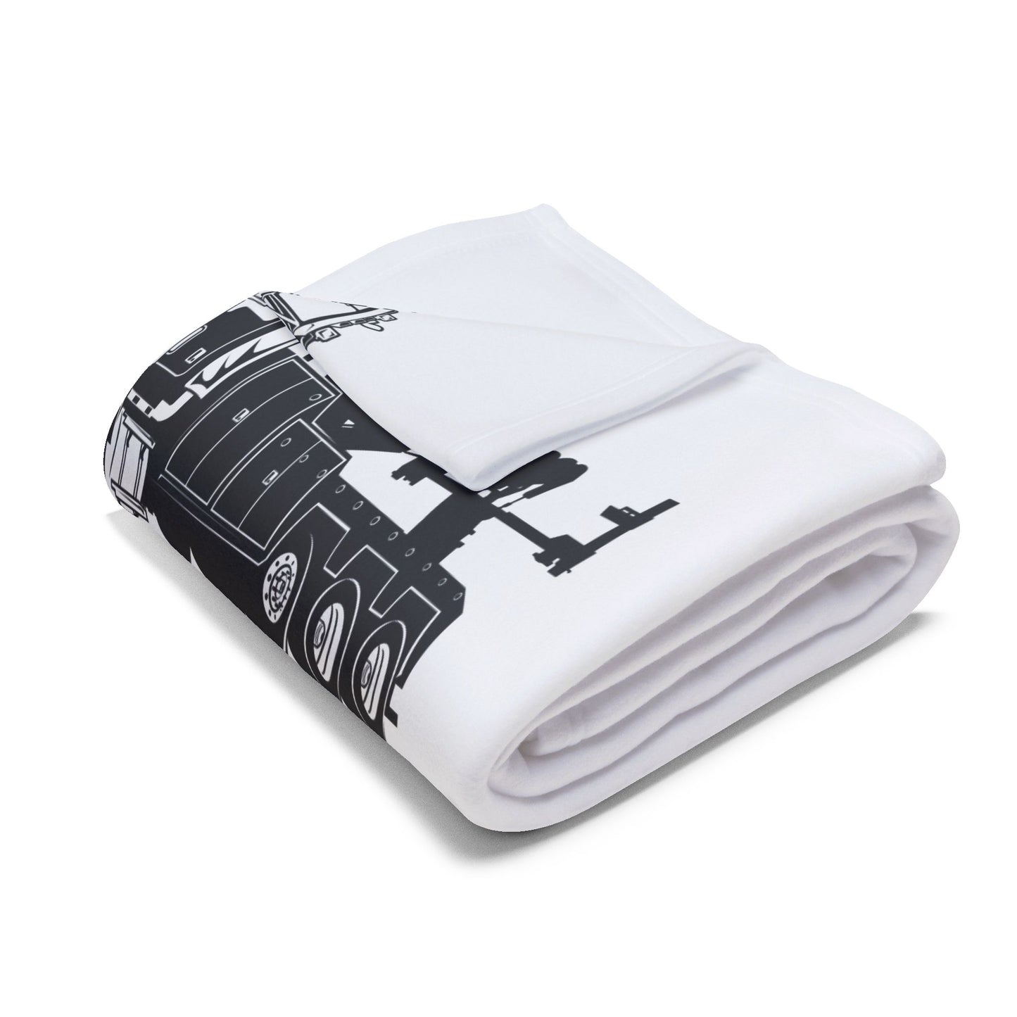 Heavy Tow Truck Arctic Fleece Blanket