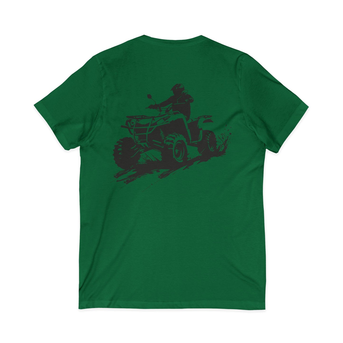 Slingin' Mud Quad Unisex Short Sleeve V-Neck Tee