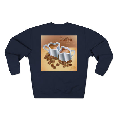 Coffee With Love Unisex Crewneck Sweatshirt