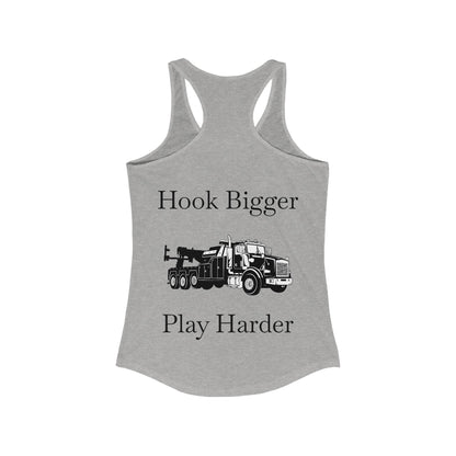 Hook Bigger Women's Racerback Tank