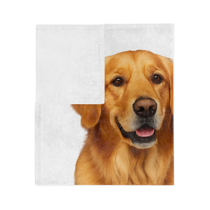 Golden Head Velveteen Microfiber Blanket
