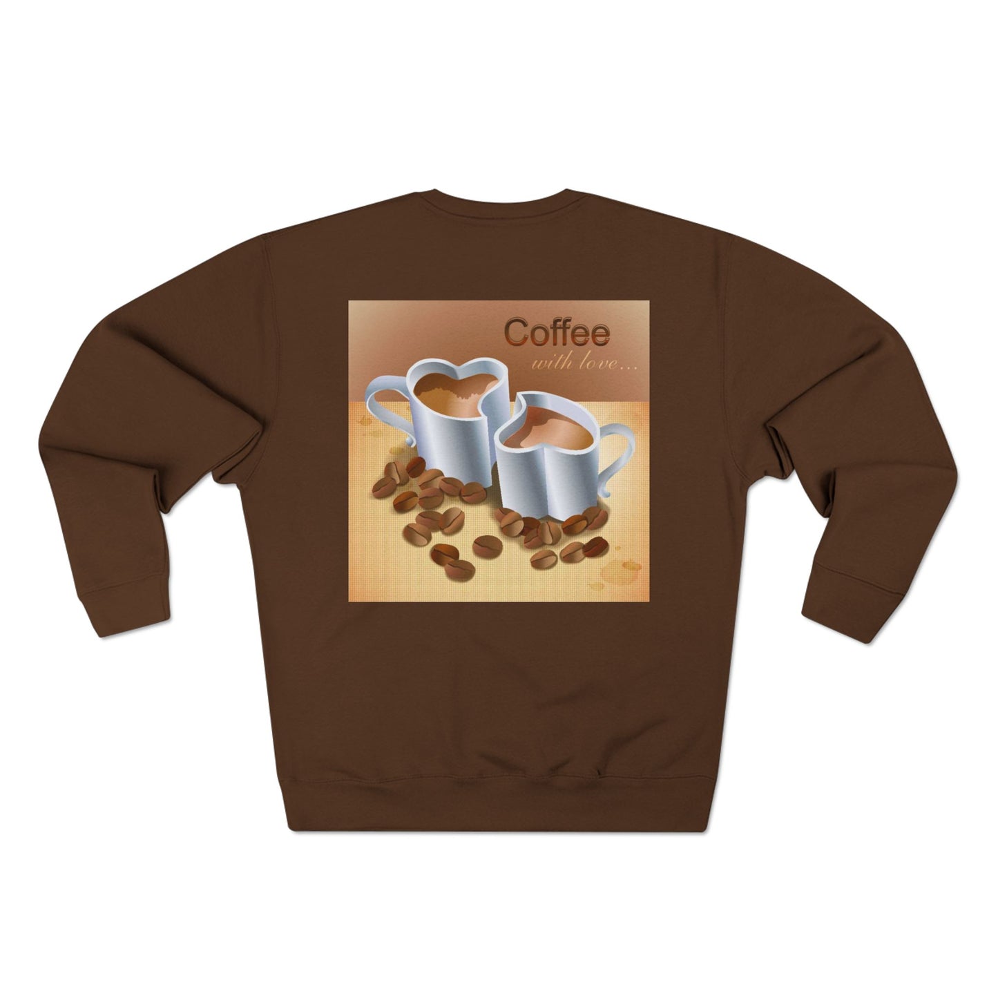 Coffee With Love Unisex Crewneck Sweatshirt