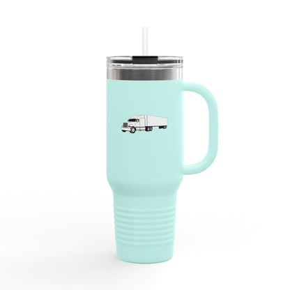 Semi Truck Insulated Travel Mug