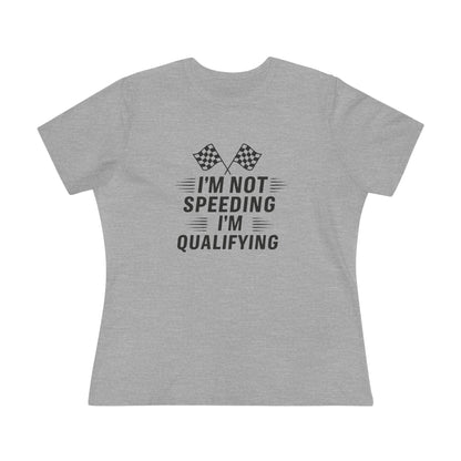 I'm Qualifying Women's Short Sleeve Crewneck Tee