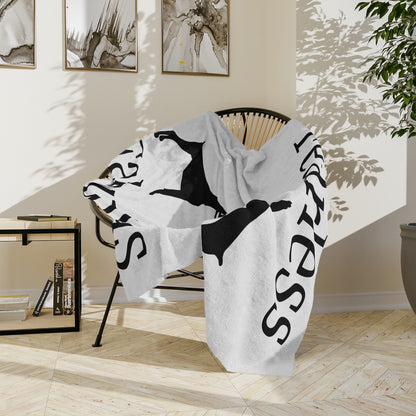 Fearless N Fabulous Velveteen Microfiber Blanket