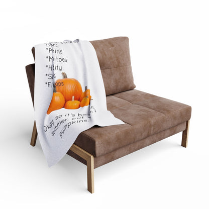 Fall In The South Arctic Fleece Blanket