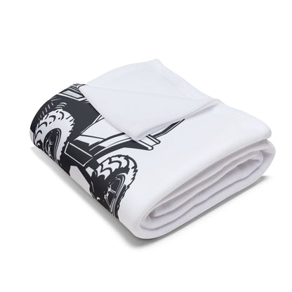 Off The Beaten Path Side By Side Arctic Fleece Blanket