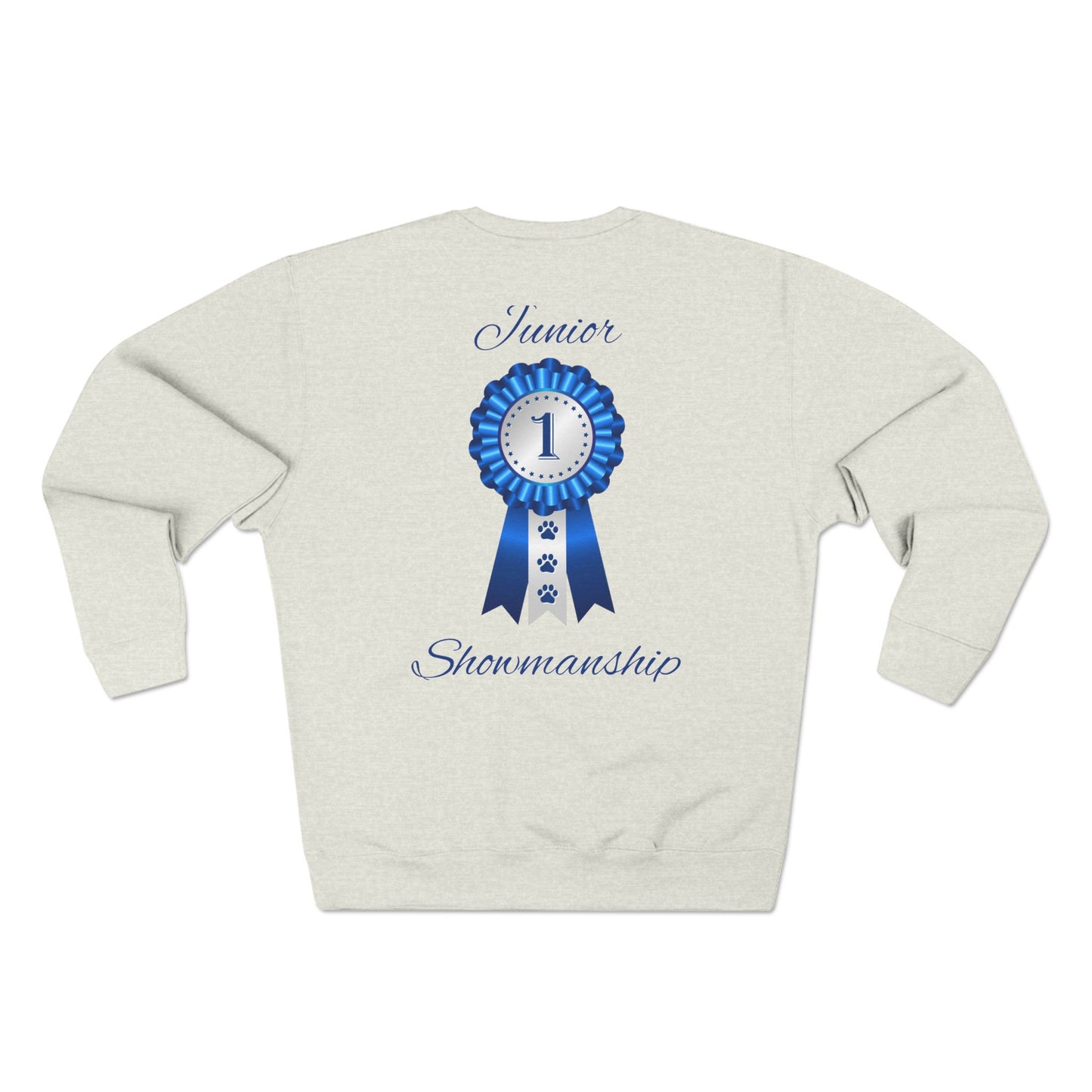 Junior Showmanship Unisex Crewneck Sweatshirt