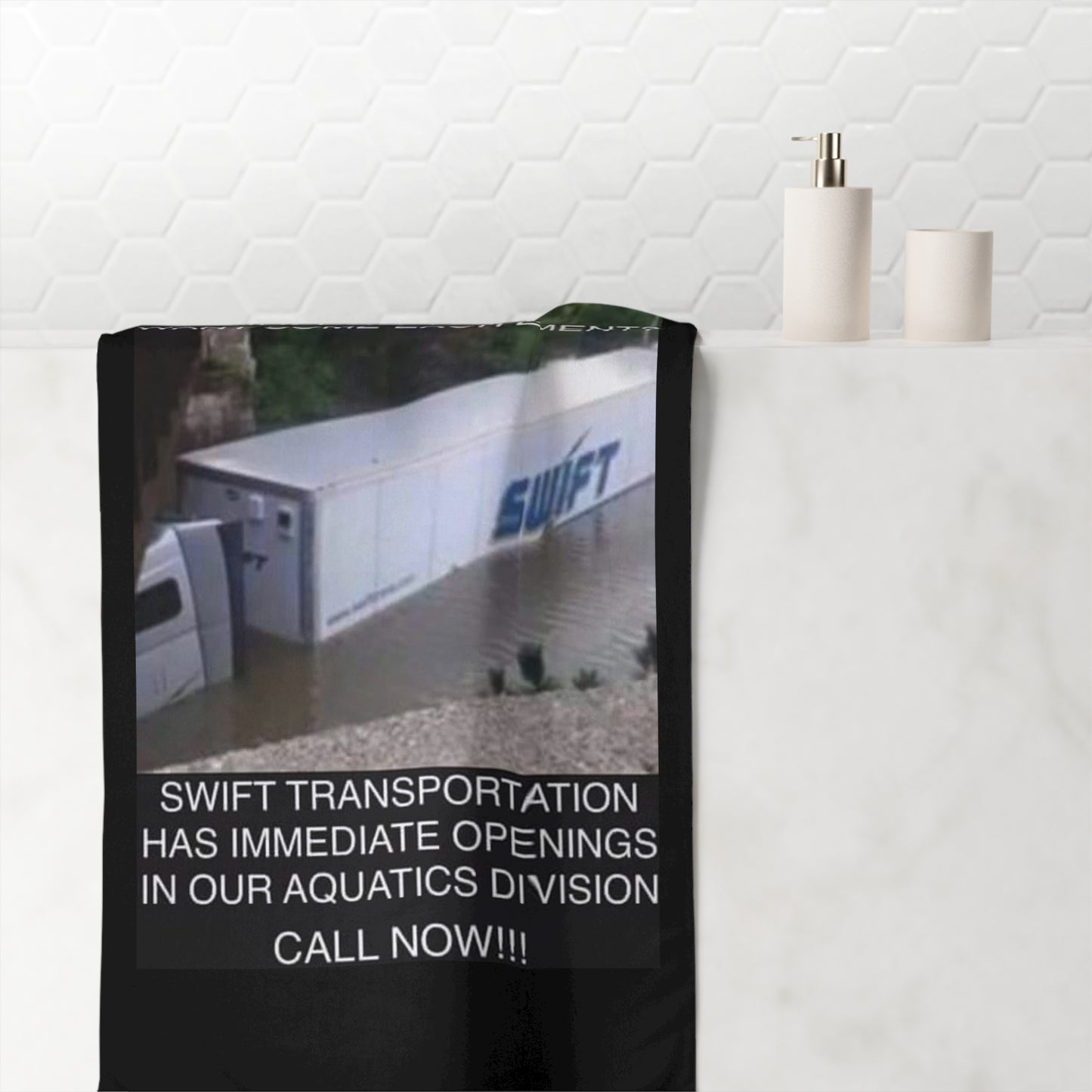 Swift Aquatics Mink-Cotton  Beach Towel